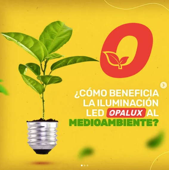 ¿Cómo beneficia la iluminación LED Opalux al medio ambiente?