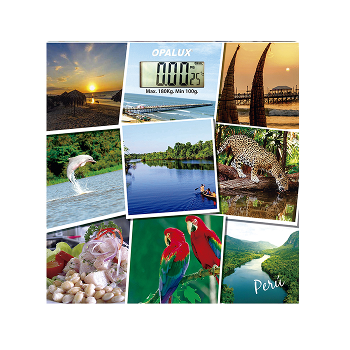 BALANZA ULTRA SLIM  COSTA, SIERRA Y SELVA CUADRADA