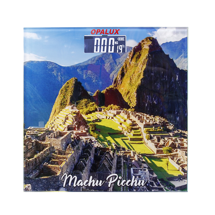 BALANZA ULTRA SLIM  MACHU PICCHU CUADRADA