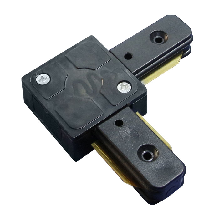 CONECTOR 90° COLOR NEGRO