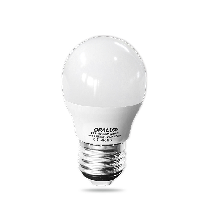 FOCO LED 5W G45 7000K LUZ FRÍA