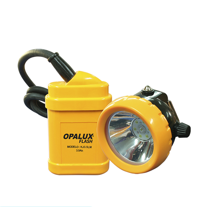 LINTERNA MINERO RECARGABLE 25 HRS1LED ALTA Y 6 LED BAJA