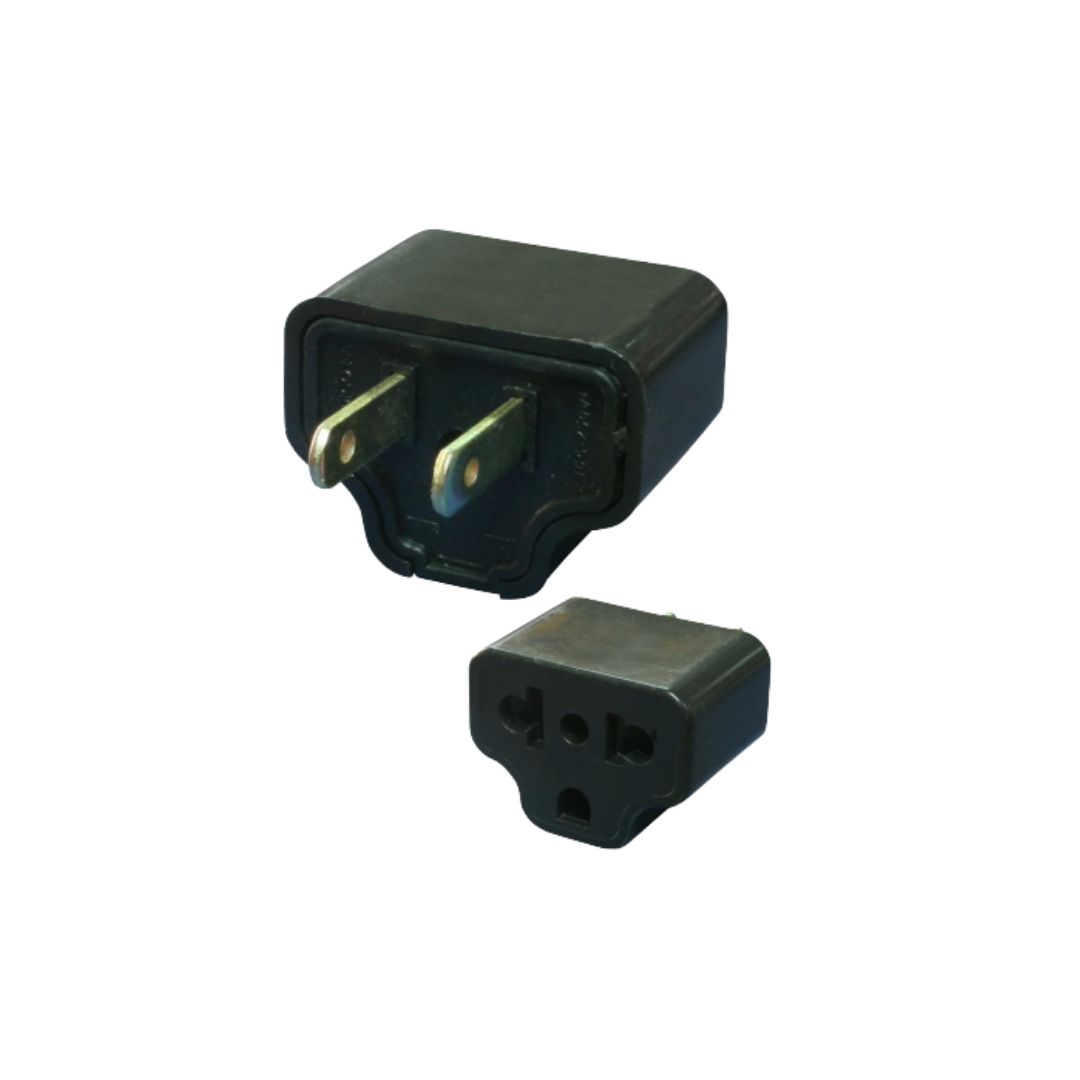 Adaptador con toma tierra