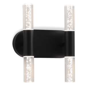 APLIQUE LED 12W "OPALUX" DIMABLE NEGRO
