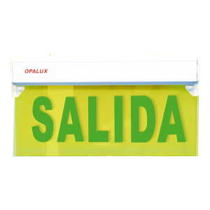 Señalizador acrílico de iluminación (Salida)