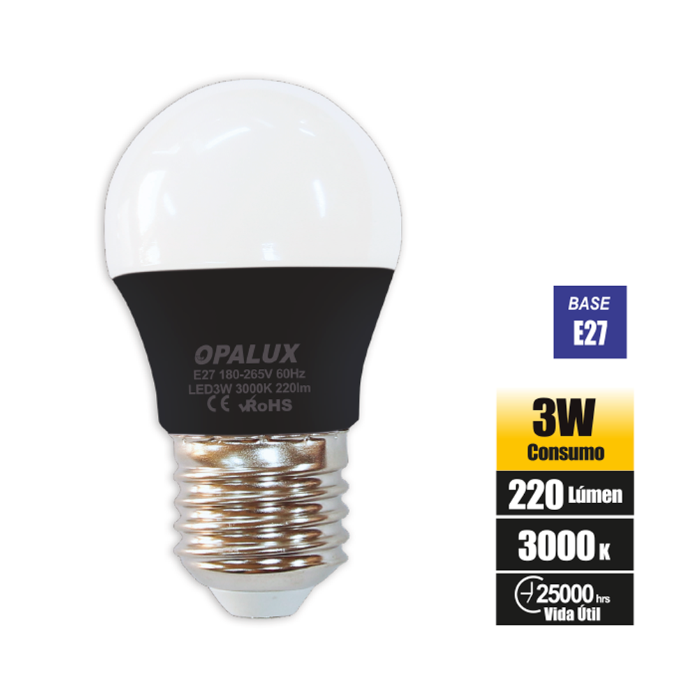FOCO LED 3W CÁLIDO