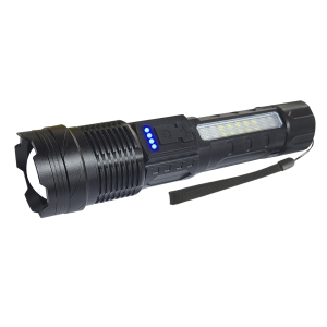 "LINTERNA LED TÁCTICA MULTIFUNCIÓN 10W TRI-COLOR"