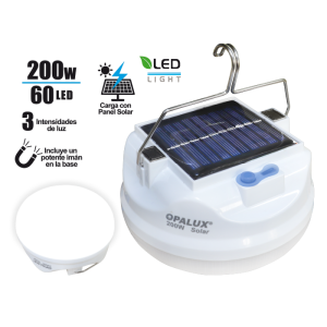 Lámpara portátil recargable 200w
