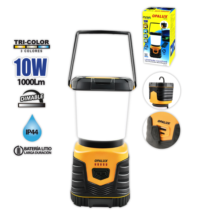 Lámpara camping 10w