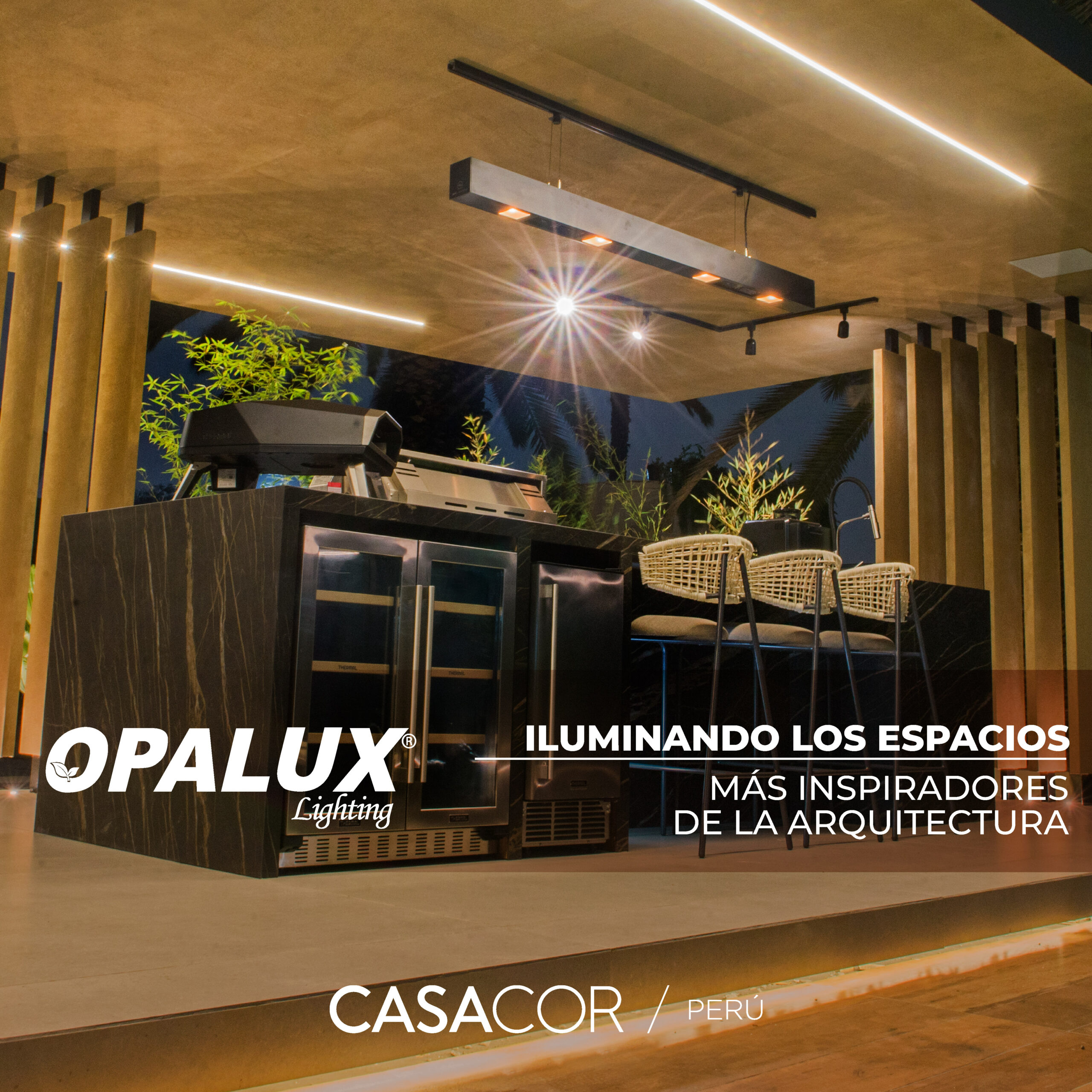 Opalux en CASACOR Perú: Iluminando los espacios más inspiradores de la Arquitectura