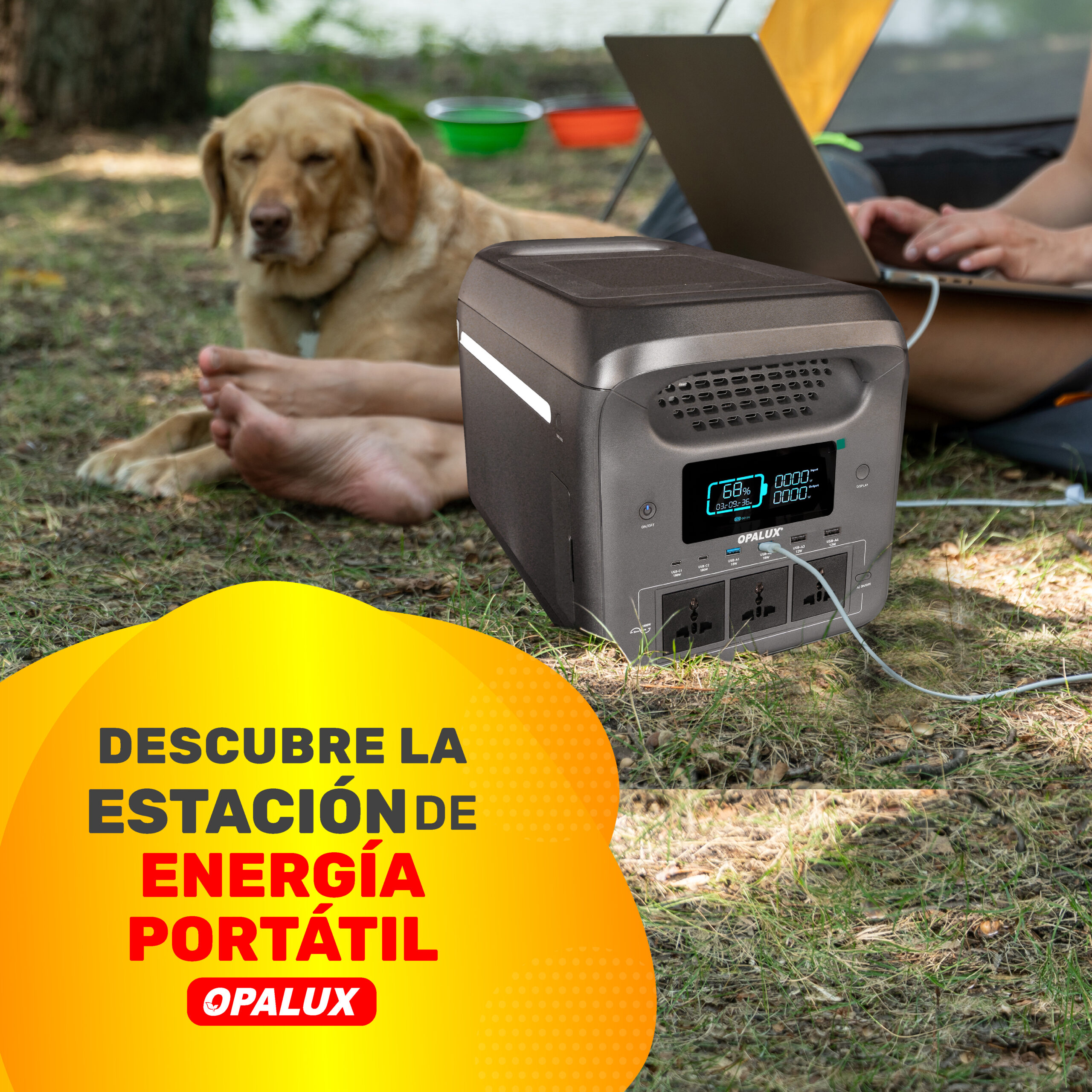 ¡No te quedes sin energía! Descubre la Estación de Energía Portátil de Opalux