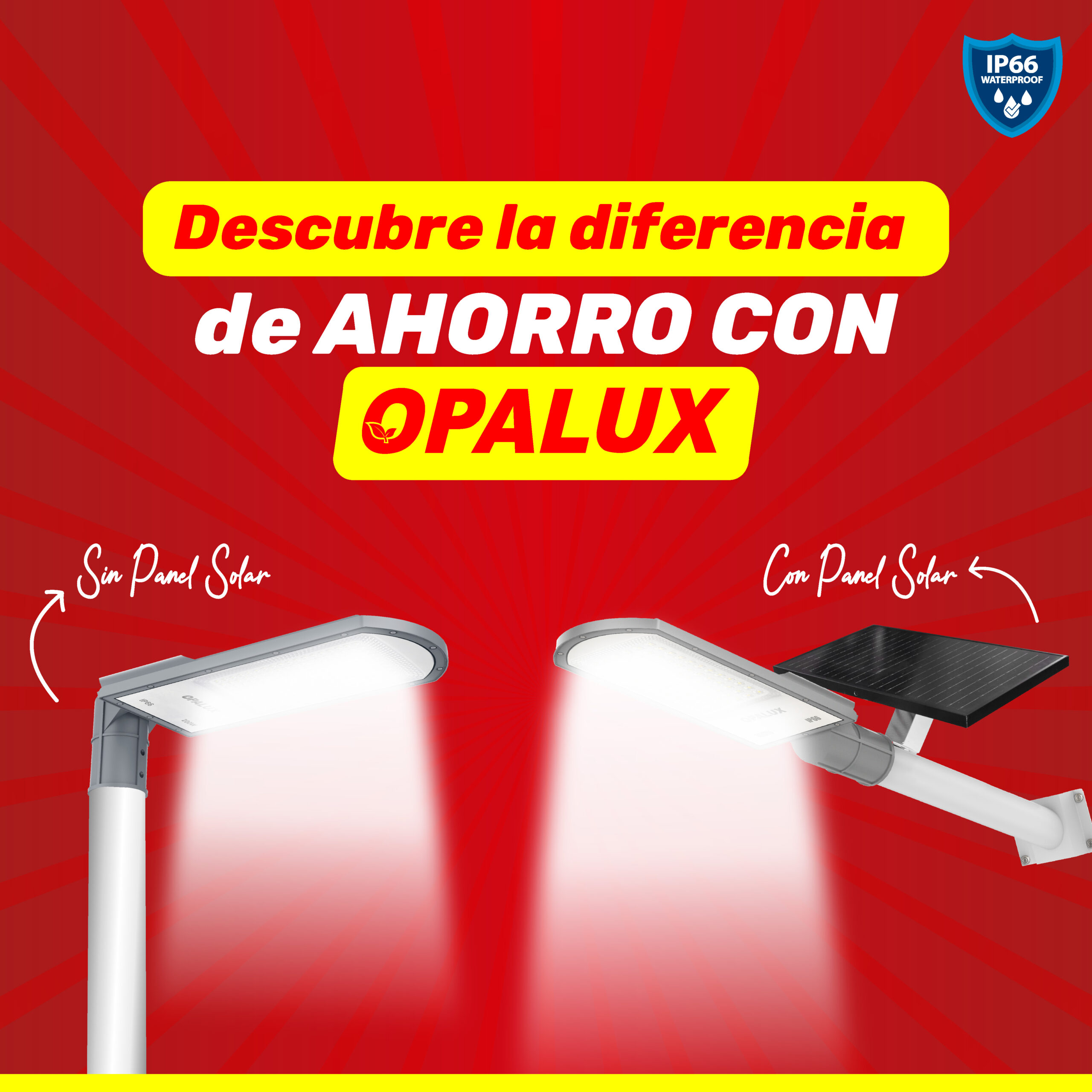 ¿Con o Sin Panel Solar? Descubre la Diferencia de Ahorro con Opalux