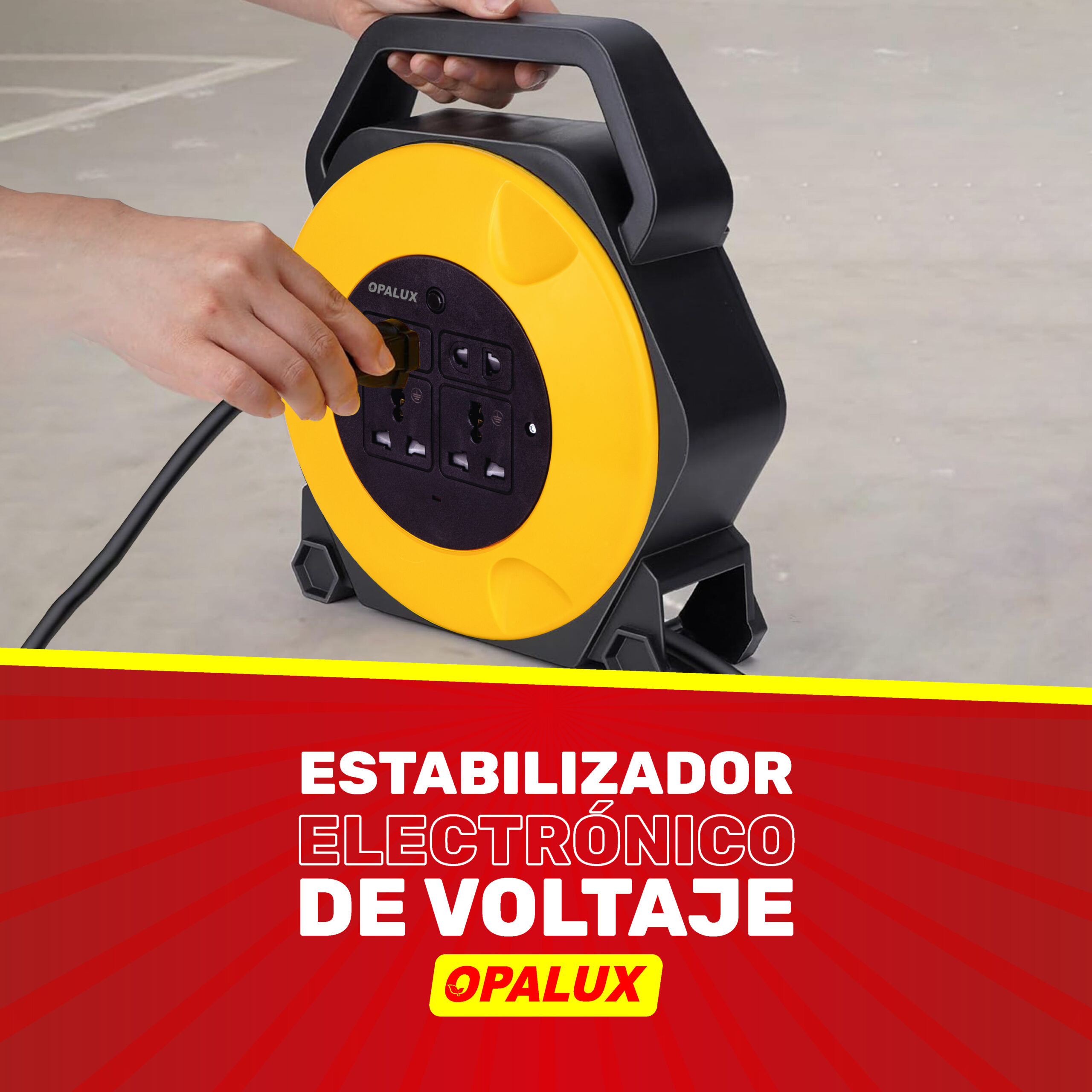 Protege tus Equipos con el Estabilizador Electrónico de Voltaje Opalux: Energía Estable y Carga USB en un Solo Dispositivo