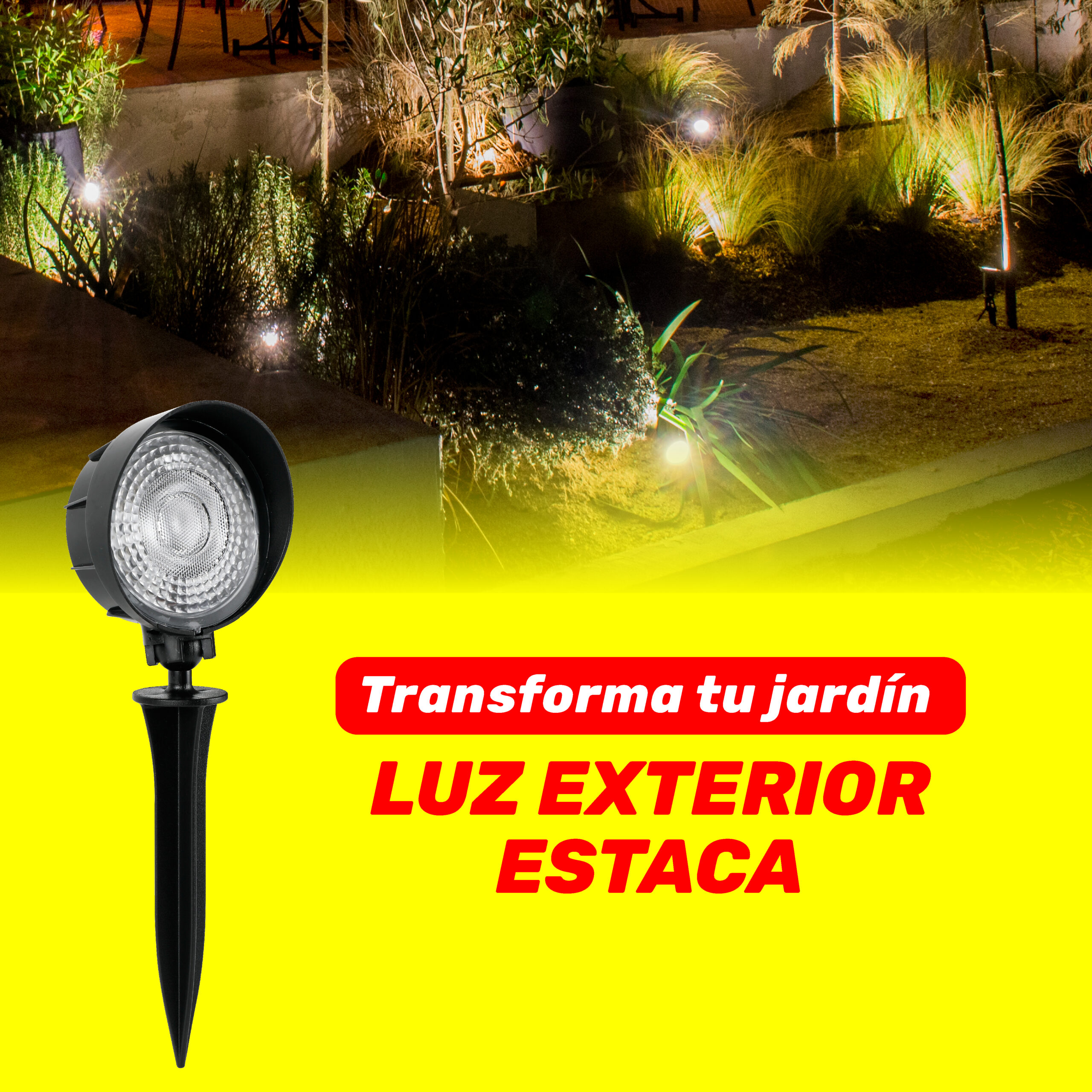 Transforma tu Jardín con la Luz Exterior Estaca de Opalux