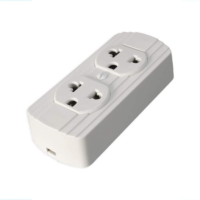 TOMACORRIENTE UNIVERSAL DOBLE