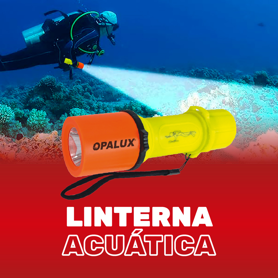 Linterna Acuática Opalux 5W: Tu compañera de aventuras bajo el agua y más allá