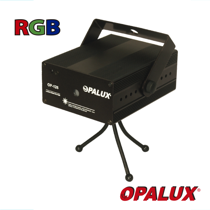 LUZ LASER OPALUX RGB C/ADAPTADOR