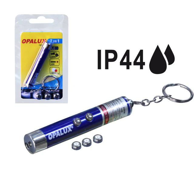LINTERNA LED LASER 2 MODOS