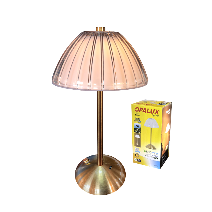 LÁMPARA TOUCH RECARGABLE “MODELO GEMA”