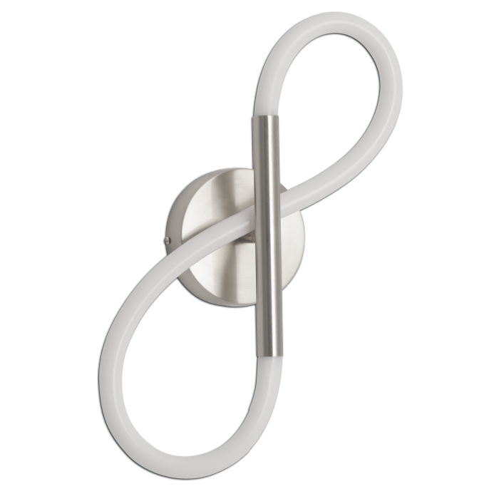 APLIQUE DE PARED LED HOSE CROMADO