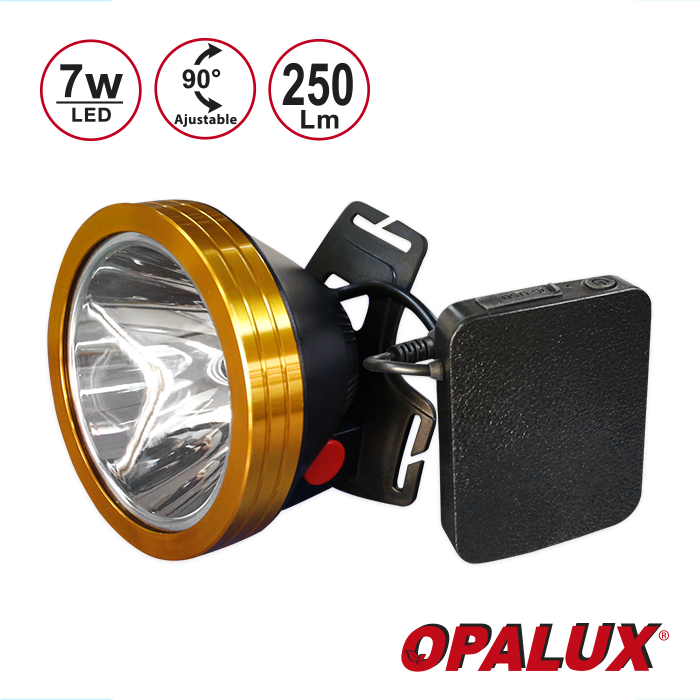 LINTERNA LED FRONTAL RECARGABLE