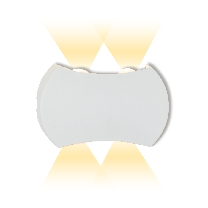 APLIQUE MODELO PYXIS 4 BLANCO