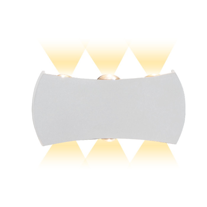 APLIQUE MODELO PYXIS 6 BLANCO