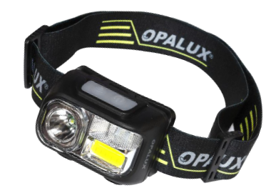 LINTERNA FRONTAL RECARGABLE 3W CON SENSOR DE ENCENDIDO Y APAGADO