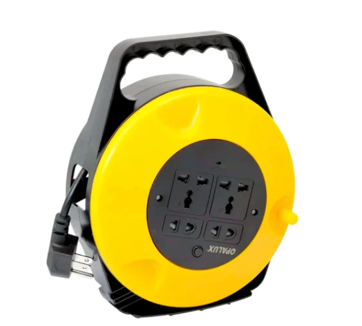 CARRETE DE CABLE PORTATIL 10MTS