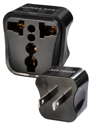 ADAPTADOR UNIVERSAL CON ENCHUFE PLANO