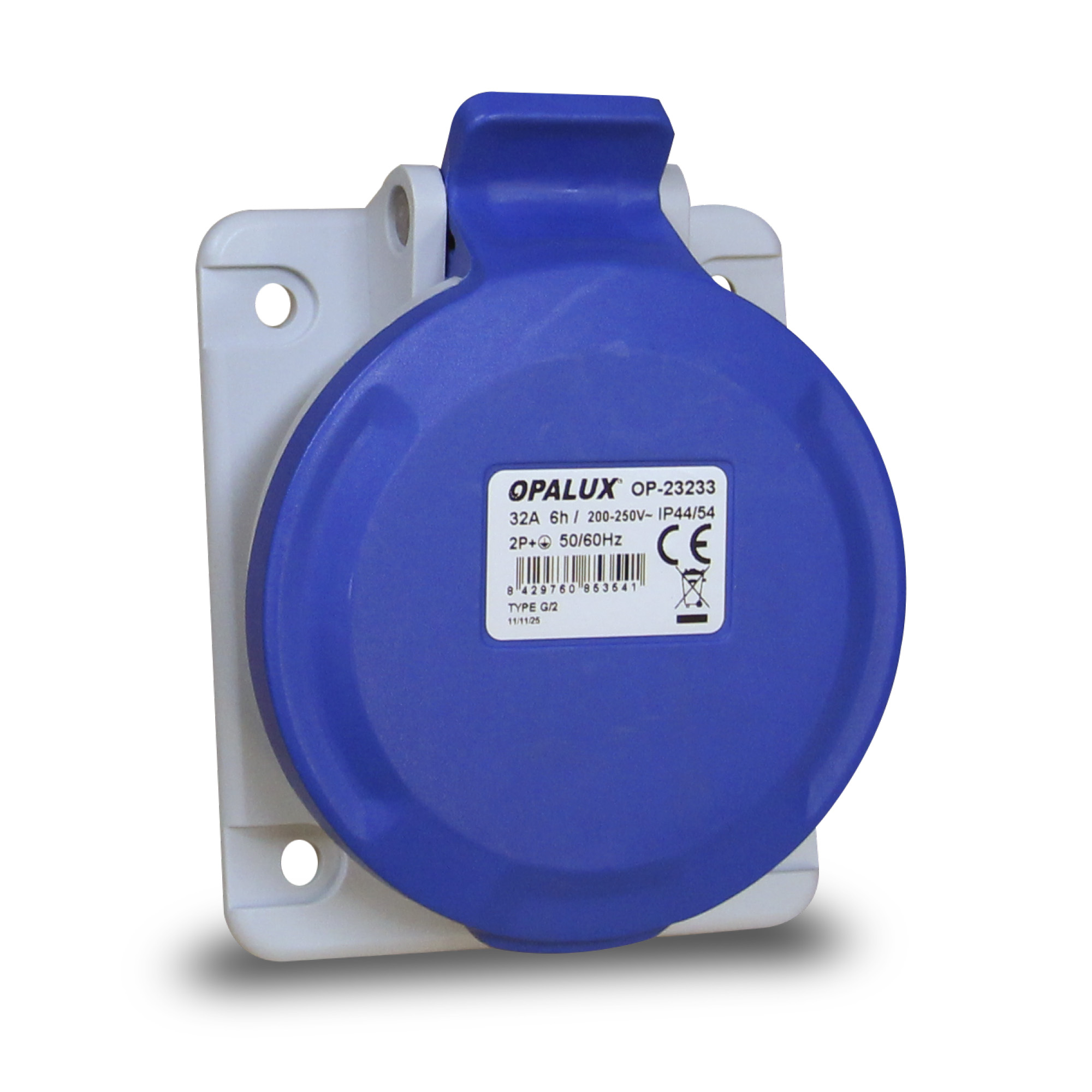 TOMA EMPOTRABLE INCLINADA 10°