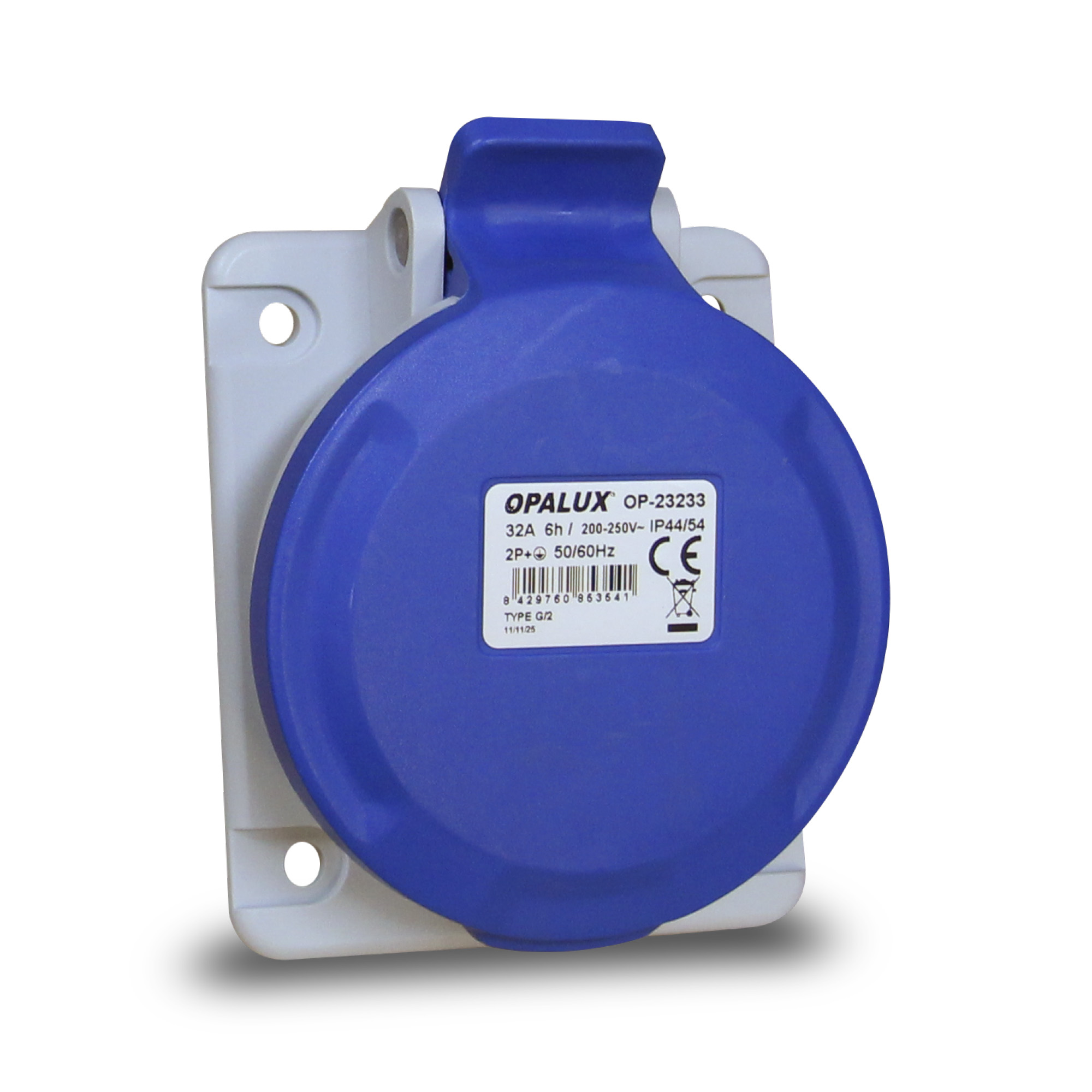 TOMA EMPOTRABLE INCLINADA 10°