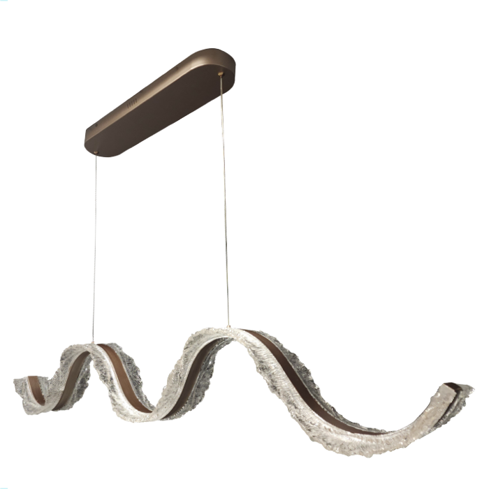 LÁMPARA DE TECHO MODELO “RAZELM CHAMPAGNE”