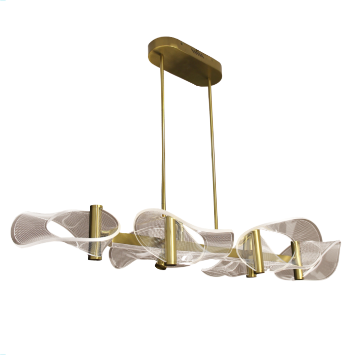 LÁMPARA DE TECHO MODELO “HILLARYS 6 COBRE”