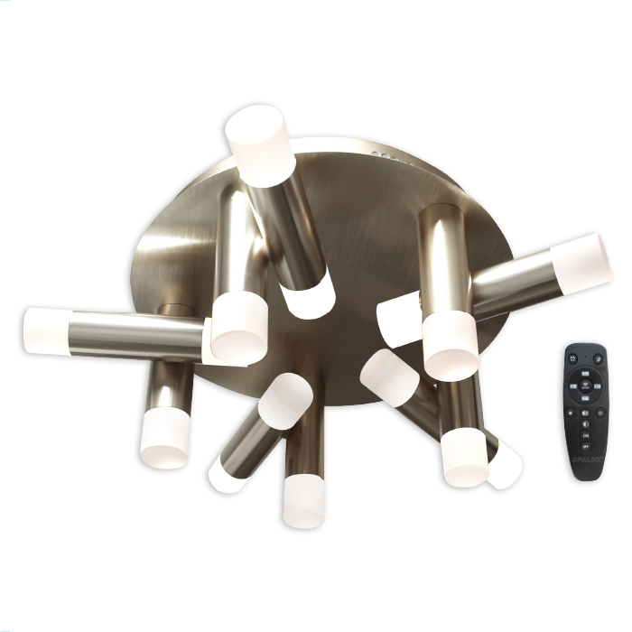 LÁMPARA DE TECHO MODELO “VELUWE CROMADO”