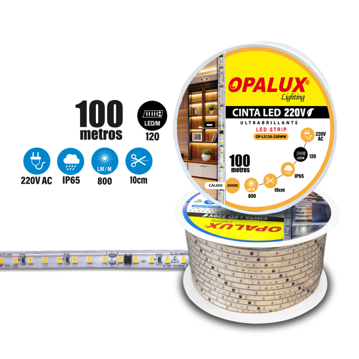 CINTA LED Temp. de color: 3000K