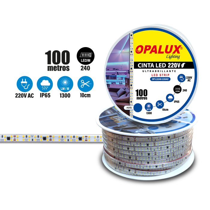 CINTA LED Color: Azúl