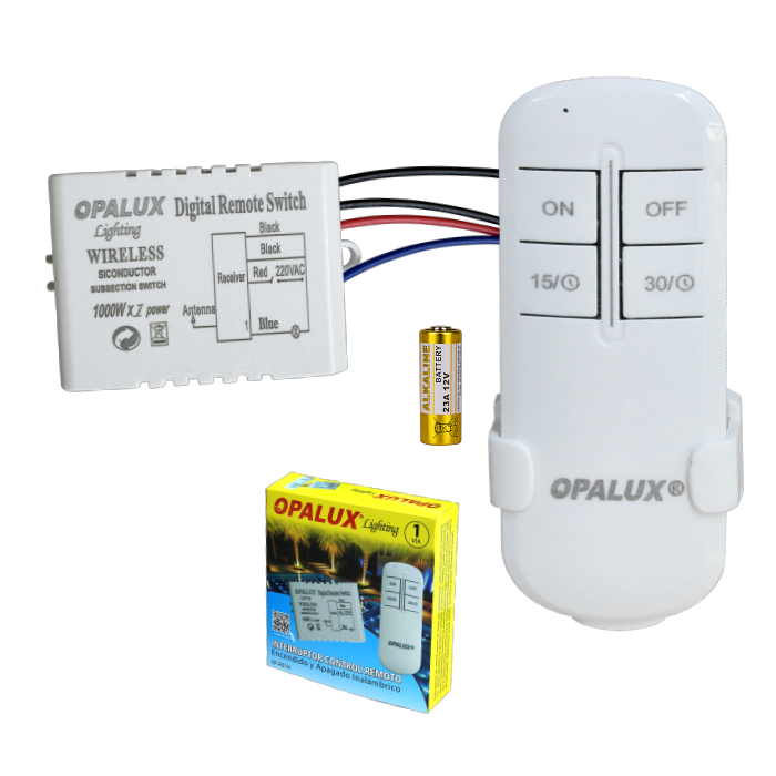 INTERRUPTOR CON CONTROL REMOTO 1 VÍA