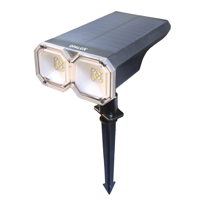 ESTACA PARA JARDÍN CON PANEL SOLAR