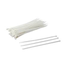 CINTILLOS NYLON 400X7.6MM COLOR BLANCO