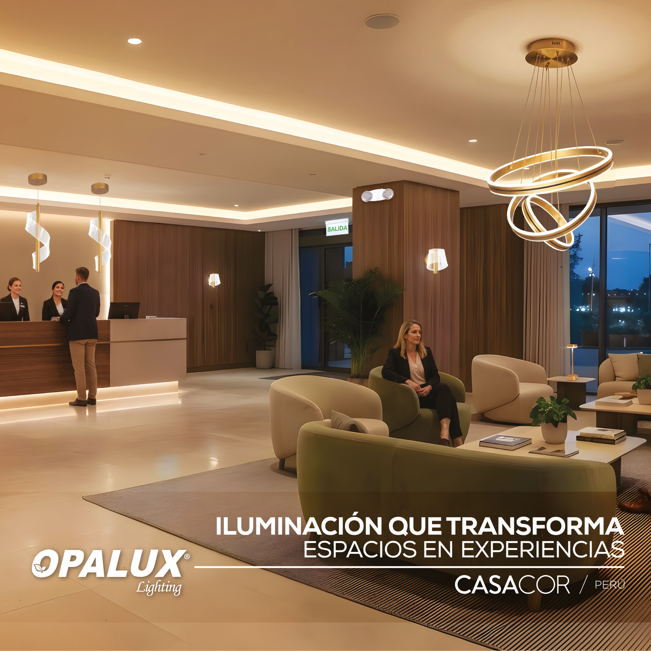 Iluminación en tendencia 2026: lo que CASACOR inspira para transformar tus espacios con OPALUX