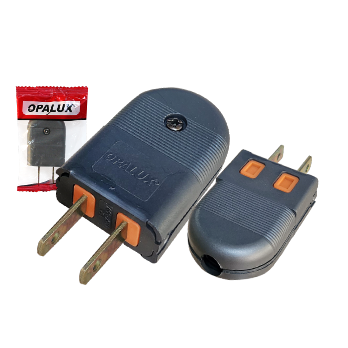 Enchufe simple plano 2P 15AMP