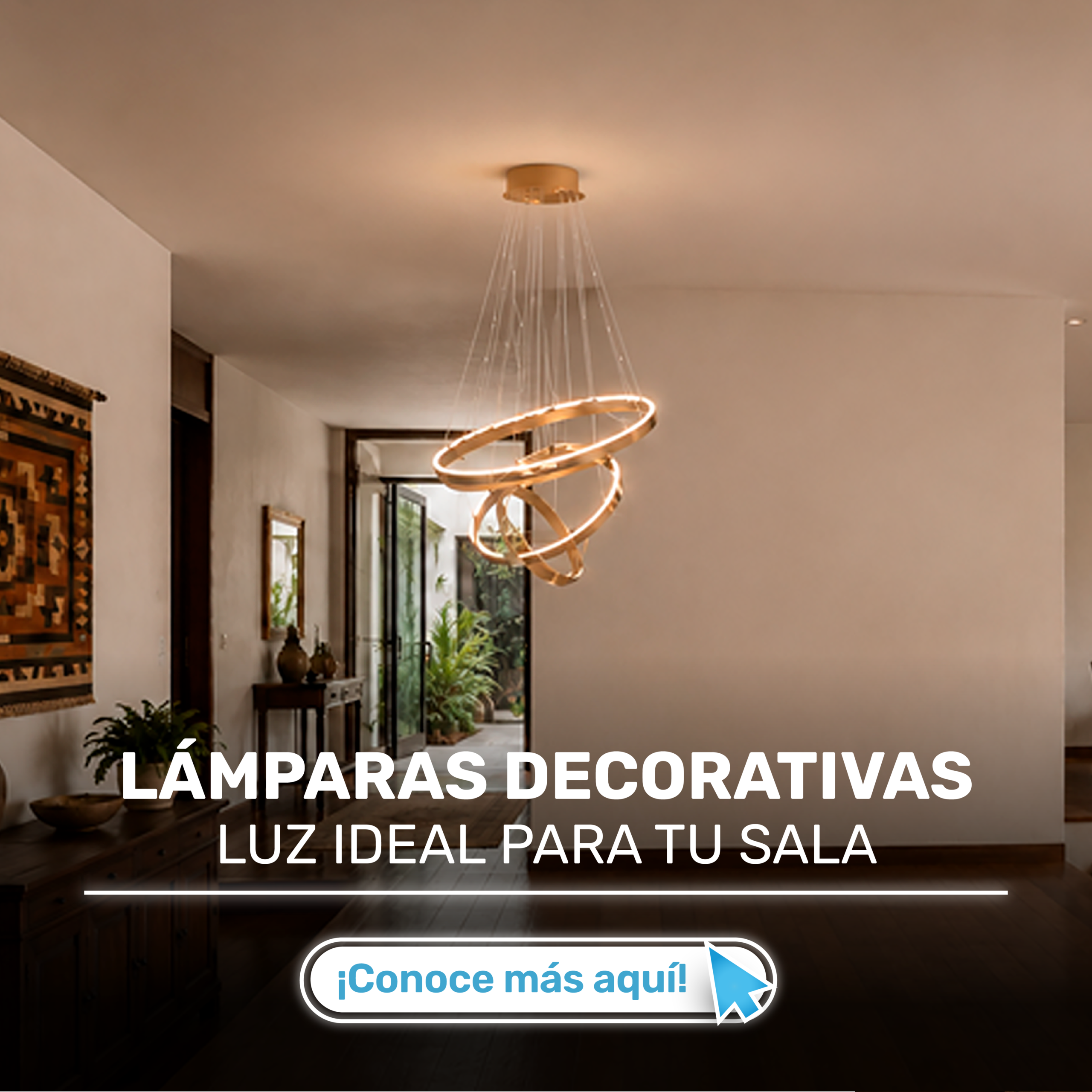 ¿Cómo elegir la lámpara decorativa OPALUX ideal para tu sala?