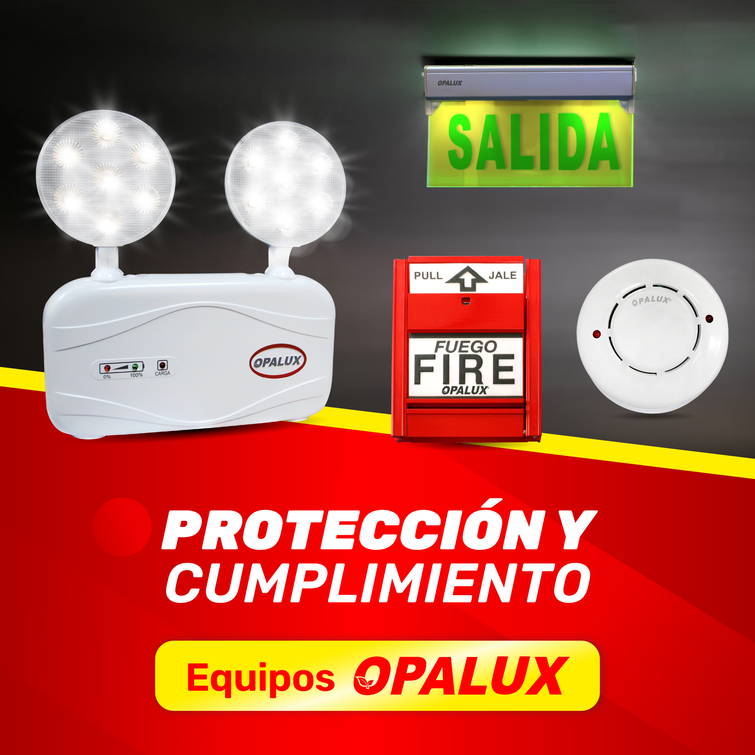 Seguridad preventiva: equipos OPALUX para cumplir con INDECI